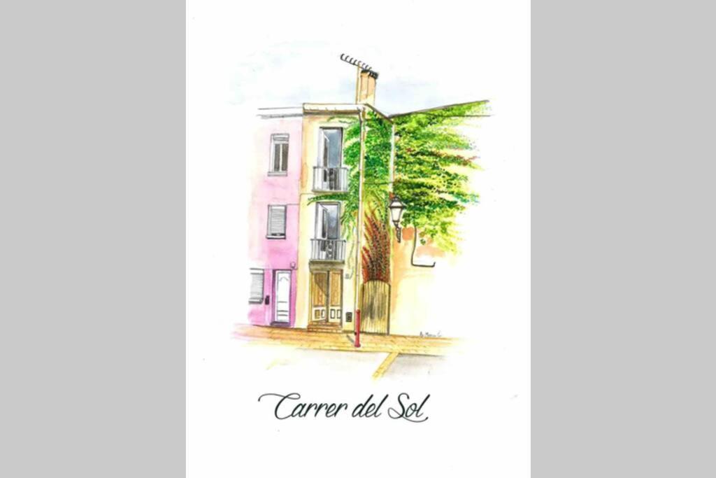 Carrer Del Sol Villa Sainte-Marie-la-Mer Kültér fotó